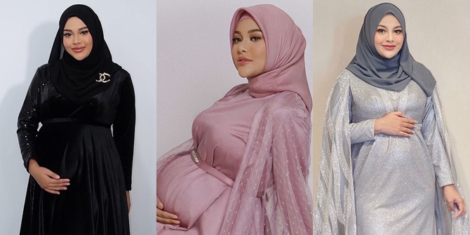 Aurel Hermansyah's Pregnant Belly is Getting More Prominent at 8 Months, Here are a Series of Photos of Her Glamorous Maternity Style