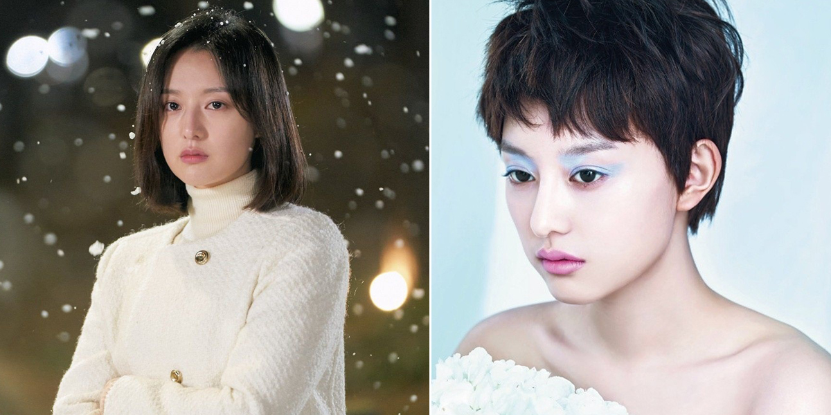Kim Ji Won's Charm with Various Short Hair Styles, Once Had a Boyish Buzz Cut