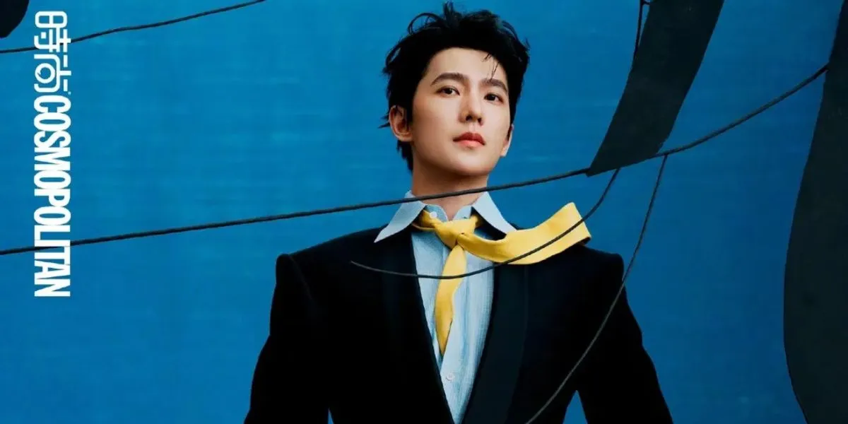 10 Captivating Portraits of Yang Yang in the Cosmopolitan China Photoshoot, Clean and Classy Visuals