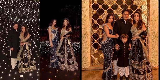 Luxurious Diwali Party with Shahrukh Khan Family, Adorned with Beautiful Lights