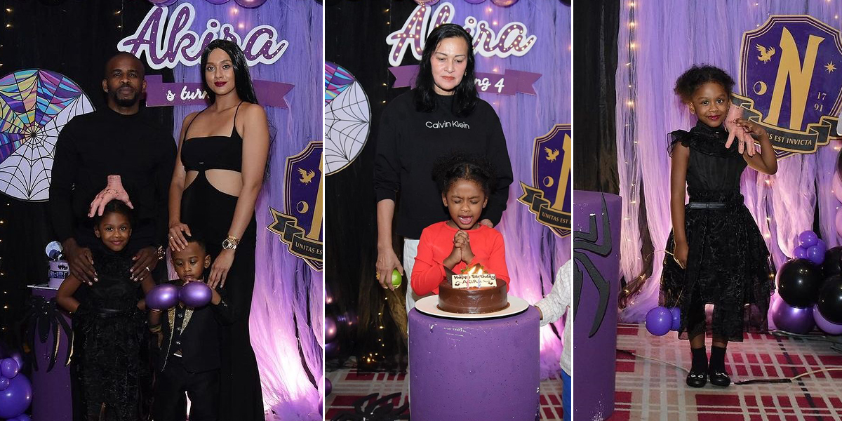 Akira's Oldest Child Birthday Party, Celebrated at a Luxury Hotel - Themed 'WEDNESDAY'