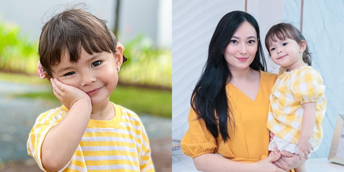 Very Possessive to Her Mother, Here are 10 Beautiful Portraits of Chloe, Asmirandah's Daughter, who Looks Like a Doll - Already Missed Even though Only Left for 2 Hours