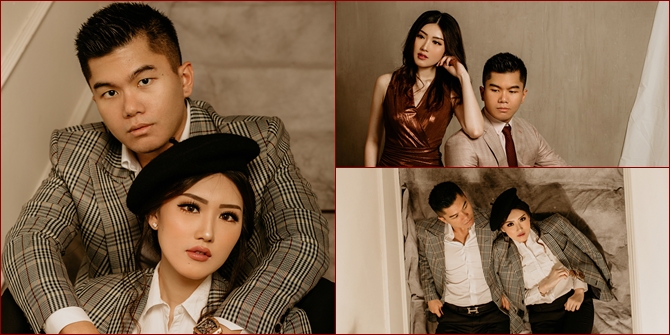 Portrait of Simple Elegant Pre-Wedding of Jusup and Clarissa in Surabaya