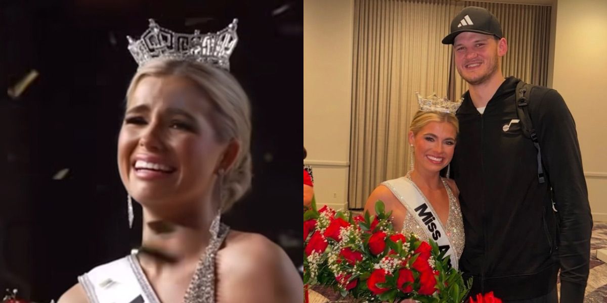 Portrait of Abbie Stockard Cheerleader Becomes Miss America 2025, Has a Boyfriend Who is an NBA Player