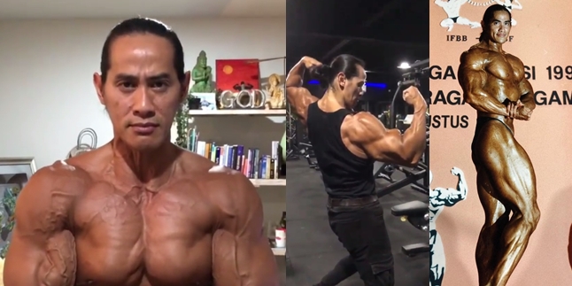 Portrait of Ade Rai who is still Super Muscular at the age of 51, Calls Himself Elderly Muscle