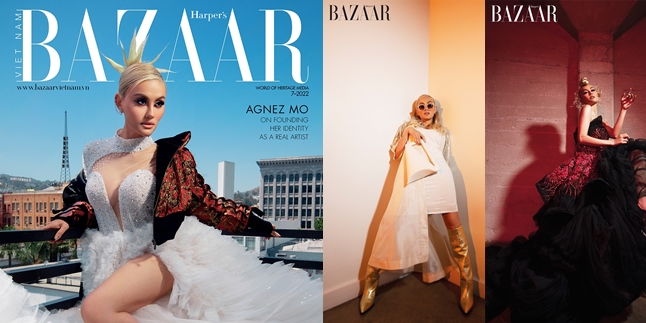 Portrait of Agnez Mo as the Cover of Bazaar Vietnam Magazine, Absolutely Stunning