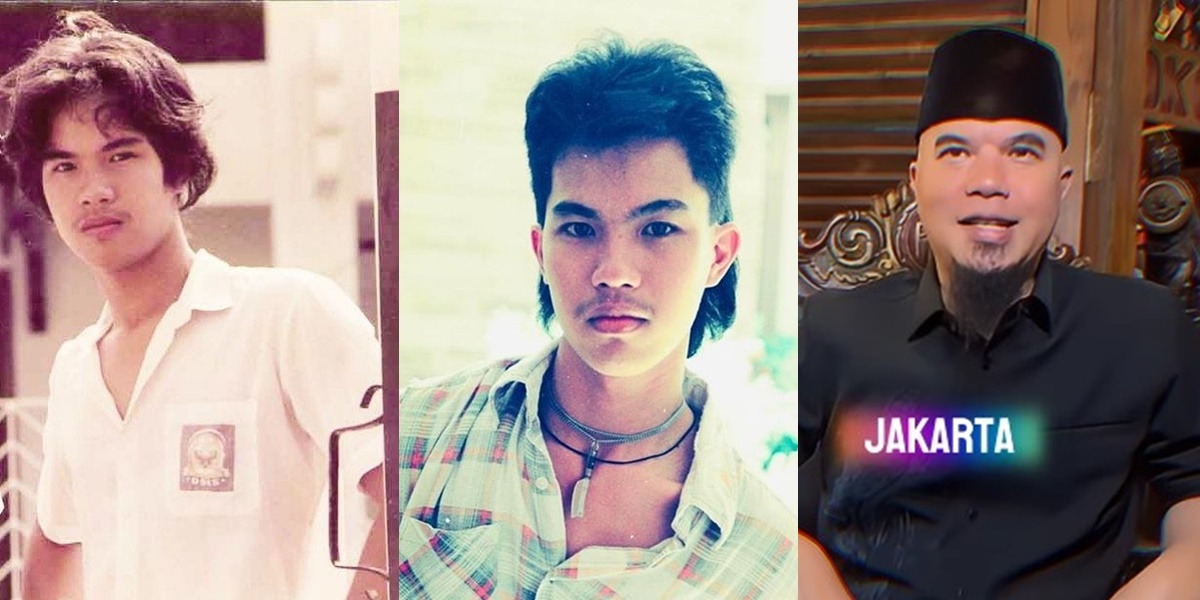 Portrait of Ahmad Dhani Through the Ages, From High School to Mullet Hair and Becoming a Member of Parliament