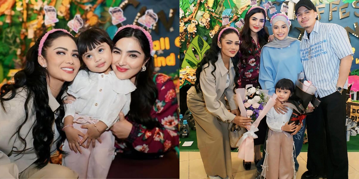 7 Photos of Ameena, Daughter of Atta Halilintar and Aurel Hermansyah, Performing at School, 2 Grandmothers Also Attended