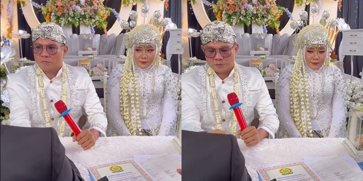 Portrait of Andika Kangen Band Remarrying for the Fifth Time with a Beautiful Doctor, 100 Grams of Gold Dowry Paid in Cash