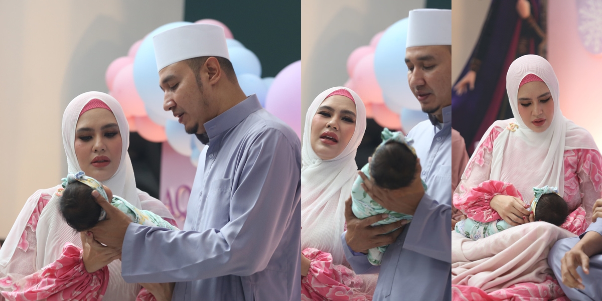 Portrait of Kartika Putri's Second Child Aqiqah, Serene Accompanied by Prayers - Simple Yet Festive