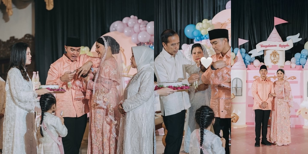 Portrait of Aqiqah Bebingah, Kaesang and Erina Gudono Hold a Luxurious and Grand Event - All Beautiful in Pink