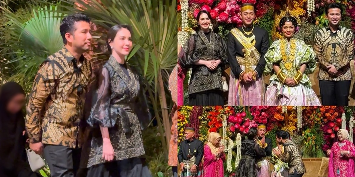 Portrait of Arumi Bachsin Accompanying Emil Dardak at Rasyid Rajasa's Reception, Praised by Netizens for Her Beauty and Friendliness