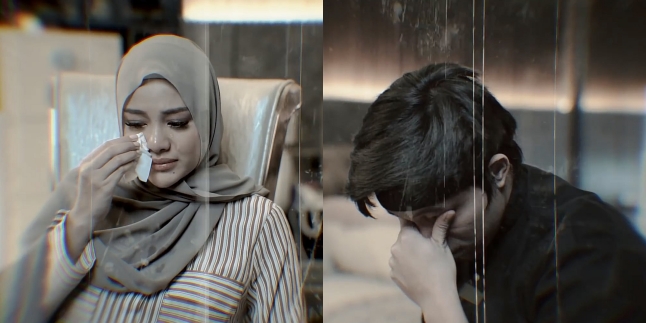 Portrait of Atta Halilintar and Aurel Hermansyah Shed Tears of Miscarriage Experience