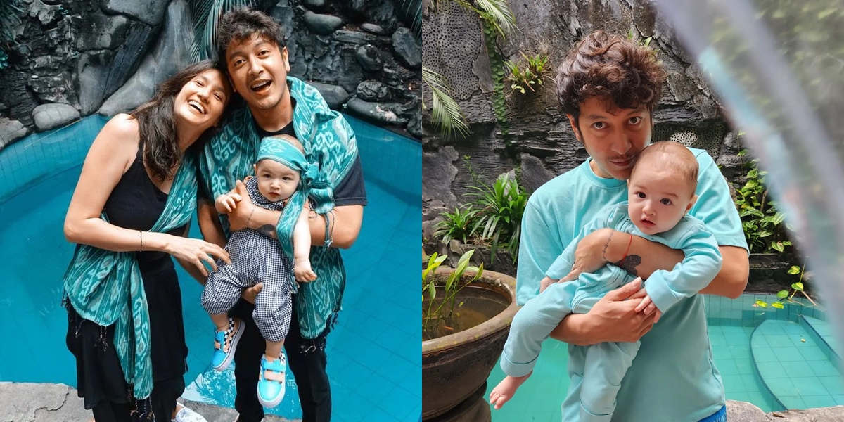 Portrait of Baby Djiwa, Nadine Chandrawinata and Dimas Anggara's Child, Getting Prettier - Her Cute Face Steals Attention