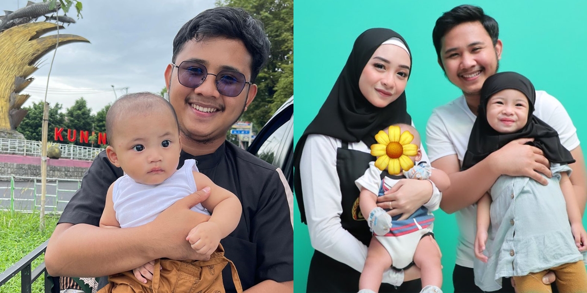 Portrait of Baby Syafiq, Ega Noviantika's Second Child Whose Handsome Face is Revealed for the First Time, Making Netizens Gush