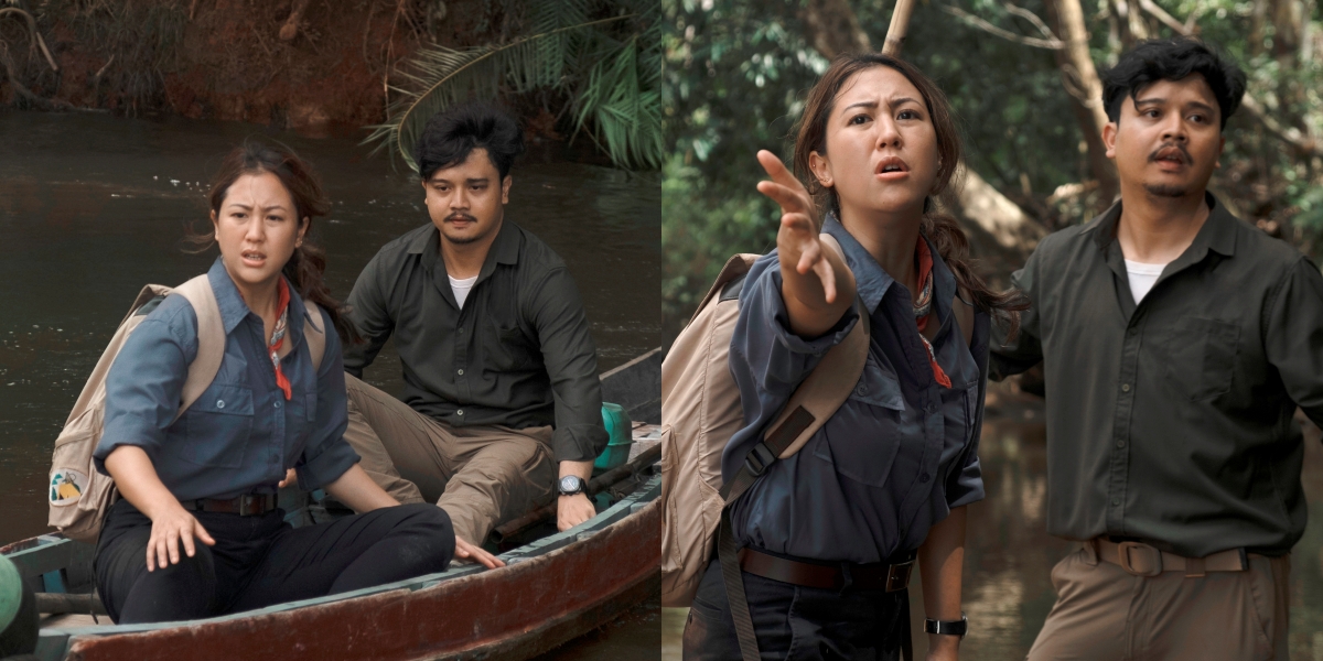 Potret Bocoran Adegan 'PETUALANGAN SHERINA 2', Sherina and Sadam Engage in Debate in the Middle of the Jungle