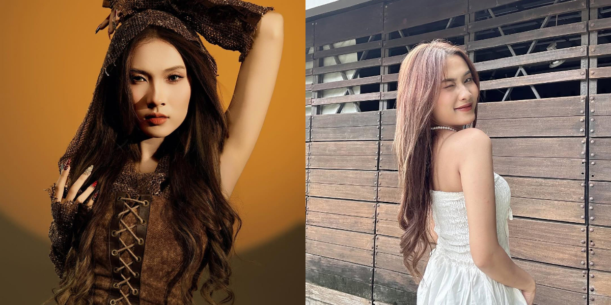 Beautiful Portrait of Denise, Member of the Girl Group GLAS from Indonesia, with a Very Calm Visual