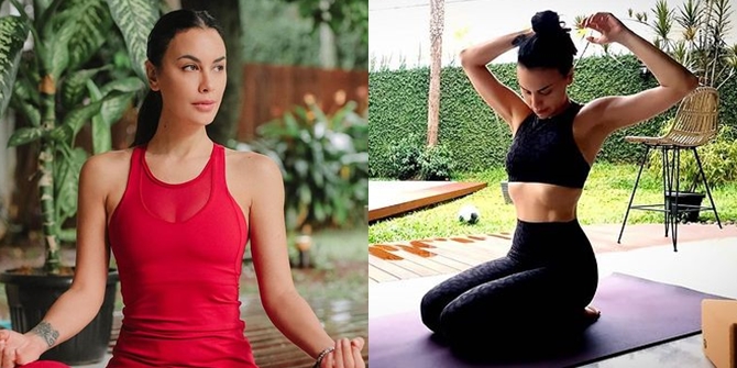 Beautiful Portraits of Sophia Latjuba Doing Yoga, Even During Exercise She Still Radiates an Elegant Aura!