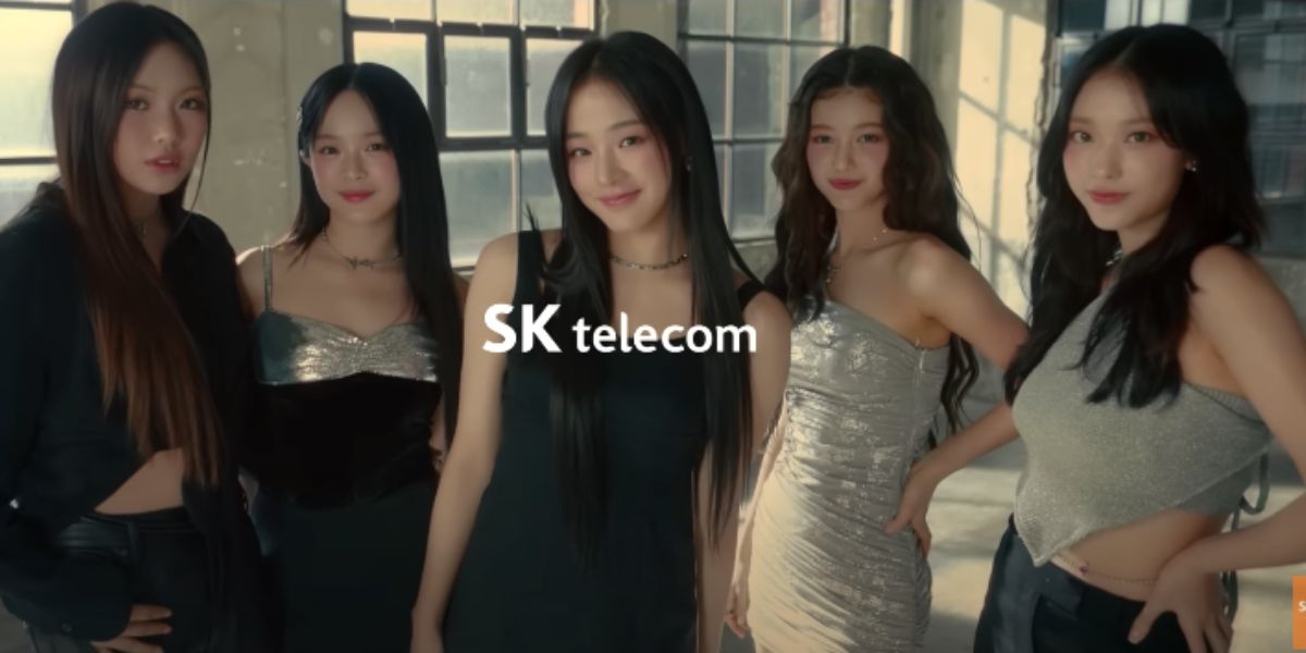 Beautiful Portraits of NewJeans as the Star of the iPhone 15 Collaboration Ad with SK Telecom