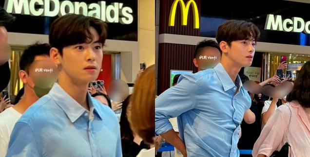 Portrait of Cha Eun Woo who is Too Handsome in Photos Taken with a Regular Camera and Without Editing, Making People Hard to Believe He is Real