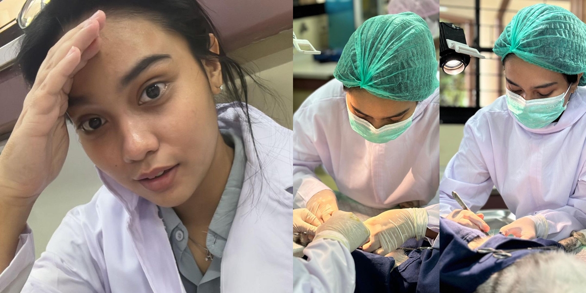 Portrait of Charlotte, Daughter of Shahnaz Haque, Studying to Become a Veterinarian, Successfully Performs Surgery - Makes Us Proud