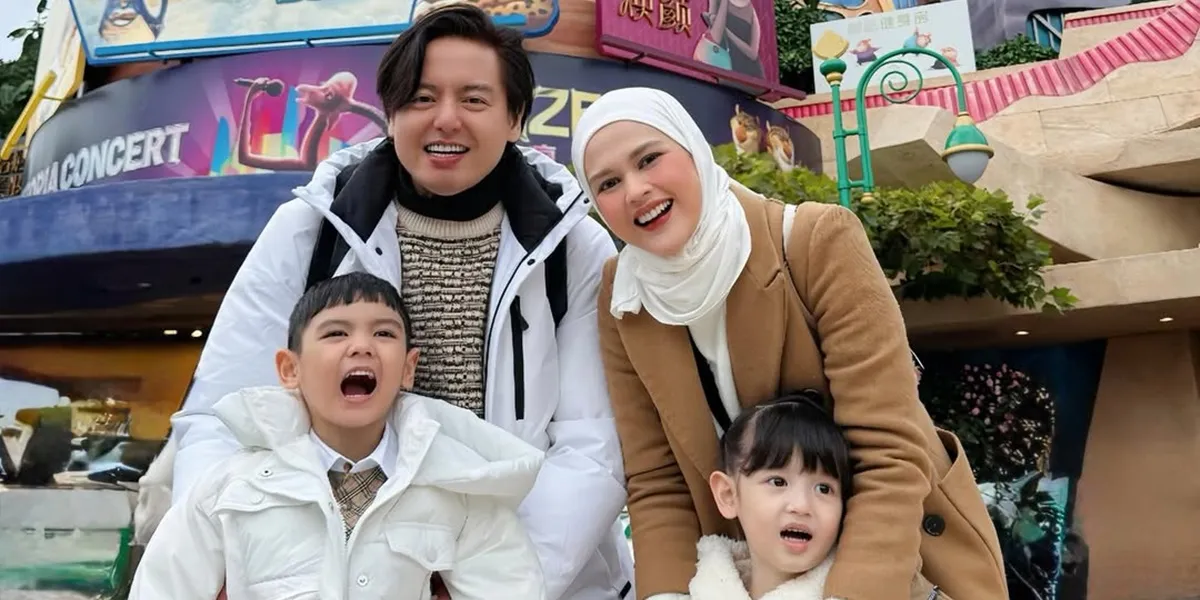 Portrait of Cut Meyriska Vacationing with Family at Zootopia Land China, Enjoying Various Rides