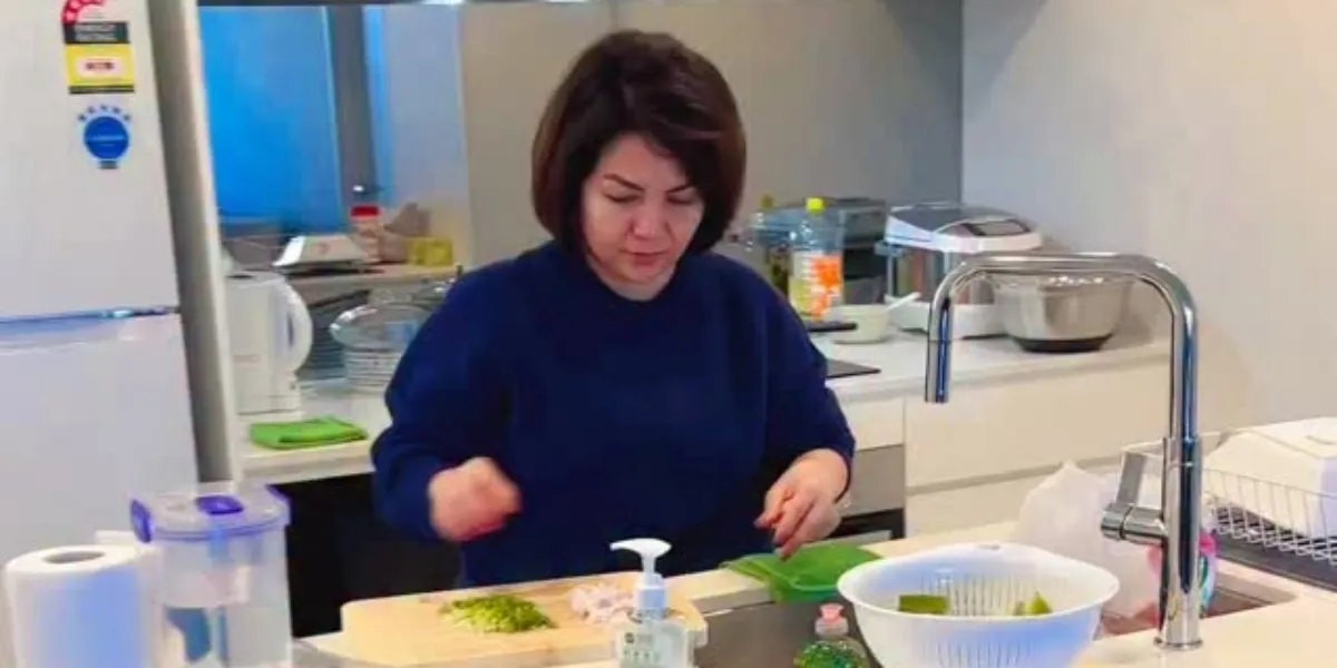 Portrait of Joy Tobing's Kitchen, Romantic Cooking for Her Husband