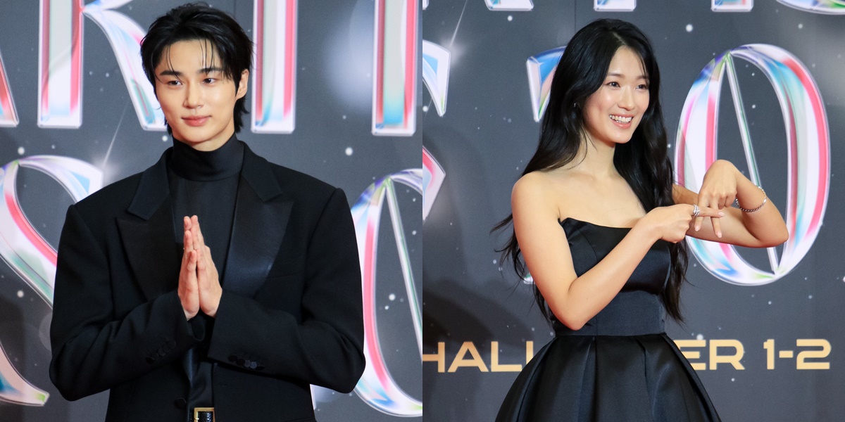 Portrait of Actors and Actresses on the Red Carpet 2024 Asian Artists Awards, Byeon Woo Seok and Kim Hye Yoon Reunited