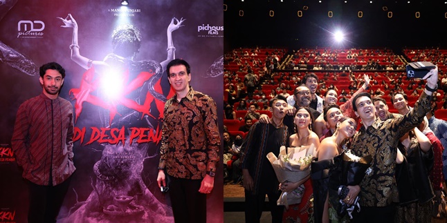Portrait of Top Artists who Attended the Gala Premiere of 'KKN DI DESA PENARI', Tissa Biani and Reza Rahadian's Performances Caught Attention