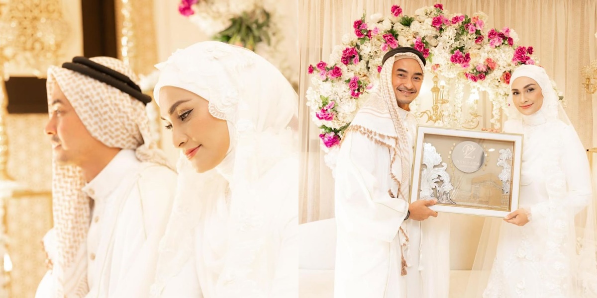 Detailed Portrait of the Marriage Ceremony of Zumi Zola and Putri Zulhas in Madinah, Attended Only by Family and Special Guests