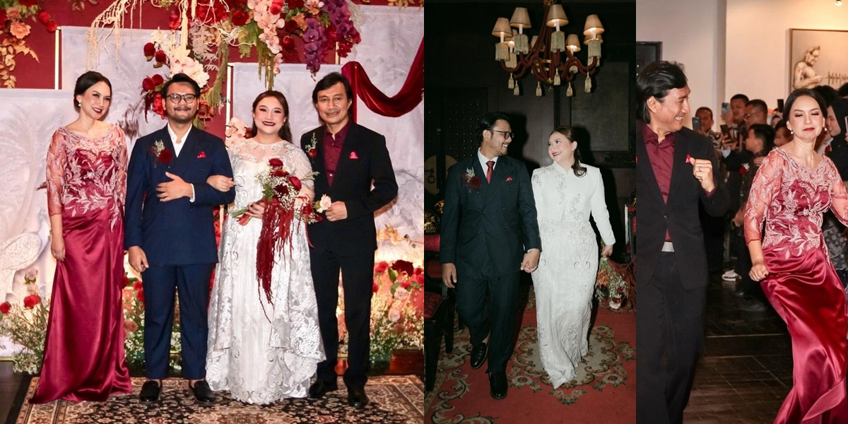 Portrait of Chika Bagaskara's Wedding Details, Ira Wibowo Remains Faithful to Accompany Her Stepchild