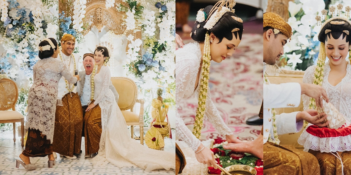 Detailed Portrait of the Wedding Meeting of Anggika Bolsterli, Happy Swiss Father Participates in Javanese Ceremony