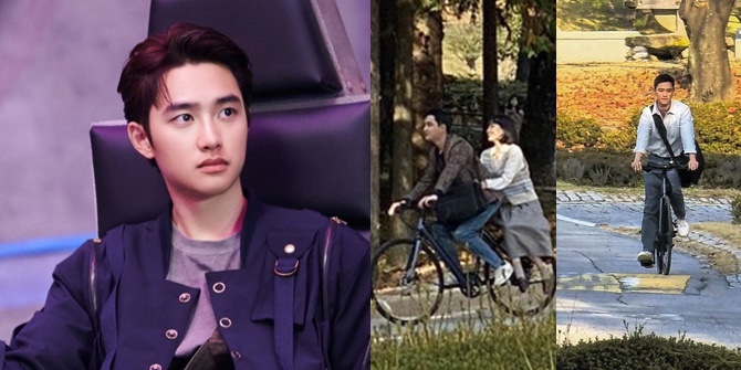 Portrait of D.O. EXO Shooting the Film 'SECRET' Captured by Lucky Fans, Female Lead Not Yet Announced