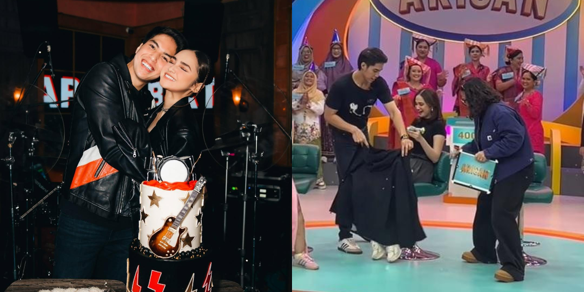El Rumi Covers Syifa Hadju's Thigh with a Jacket While Appearing on TV, Romantic - Instantly Awkward