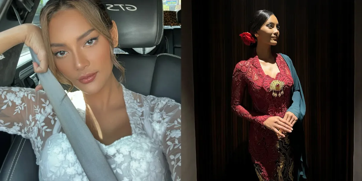 Portrait of Erika Carlina in Kebaya at Various Occasions, So Beautiful