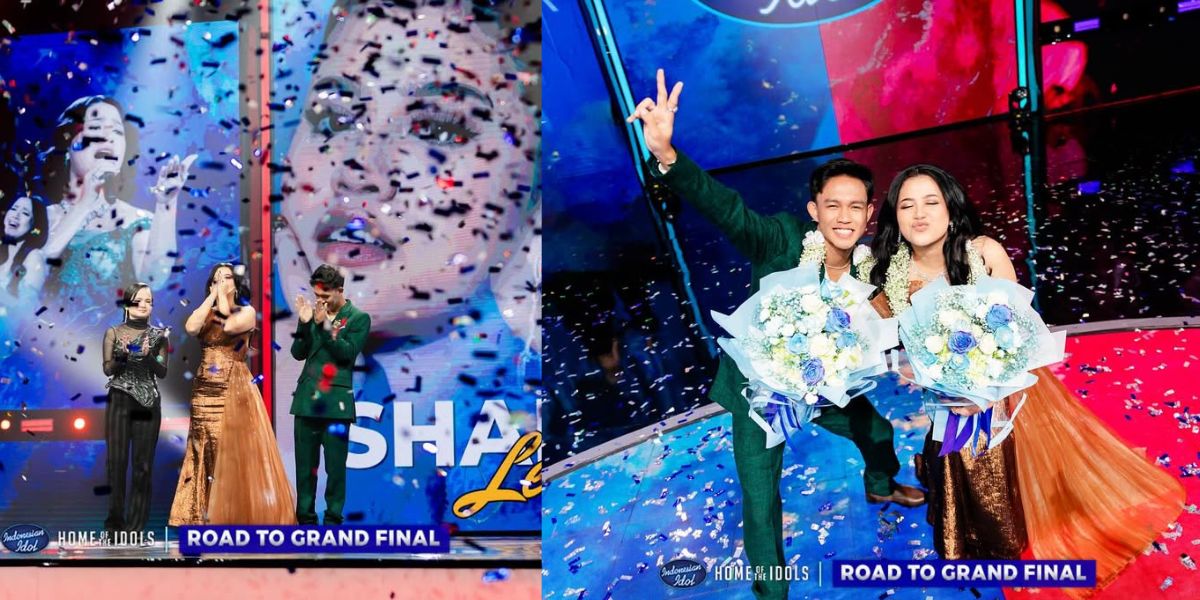 Portrait of Fajar Noor and Shabrina Leanor Ready to Advance to the Grand Final of Indonesian Idol 2025
