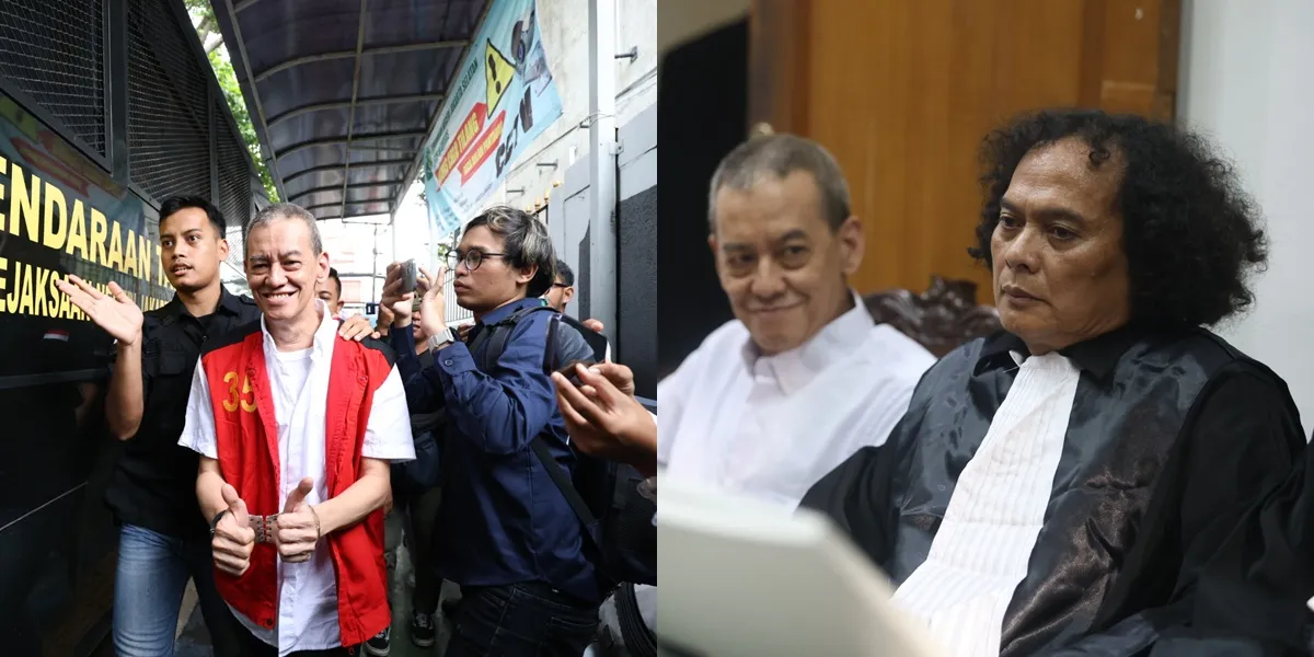 Portrait of Fariz RM Smiling at the Narcotics Case Hearing, Legal Counsel Requests Rehabilitation Instead of Prison