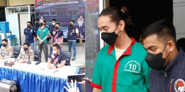 8 Potret Fauzan Lubis, Vocalist of Sisitipsi Band, Wearing Prisoner Clothes After Being Arrested for Drug Case