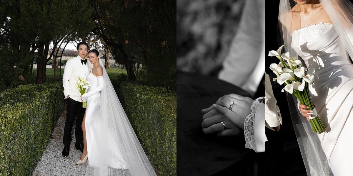 Portrait of First Kiss Amanda Rawles - Adriel Susateo After Officially Getting Married, Held at a Luxury Resort in Australia