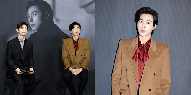 Handsome Portrait of U-KNOW Yunho's 'NOIR' Prescon Album, Changmin as MC Provides Full Support