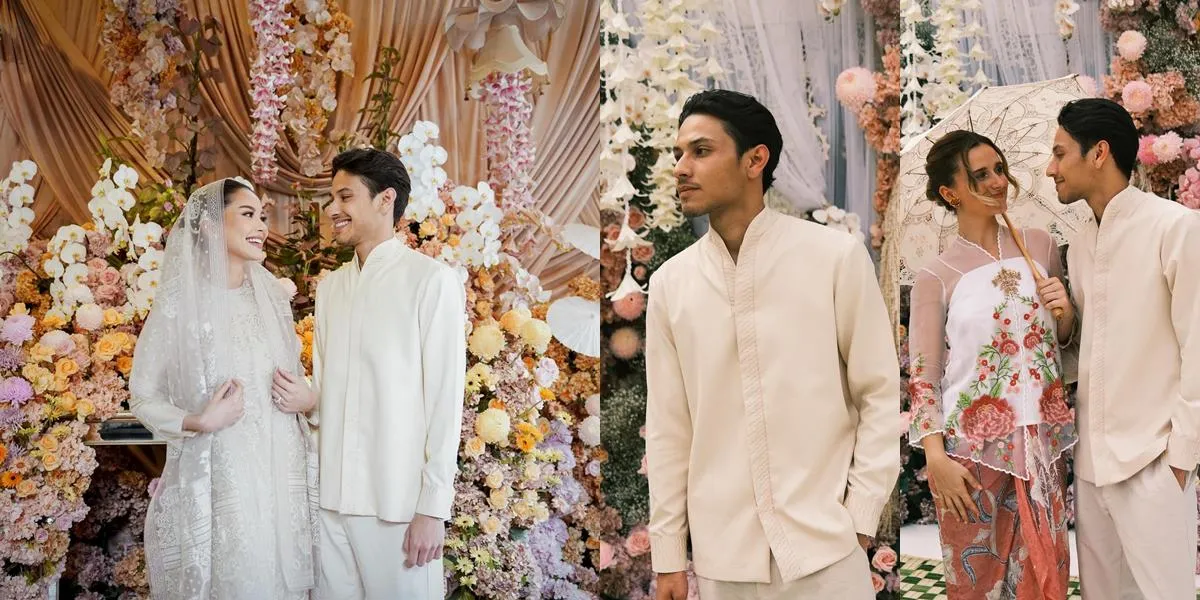 The Handsome Portrait of Andika Daguise, Bringing His Foreign Girlfriend to the Blessing Ceremony Before Alyssa Daguise's Wedding