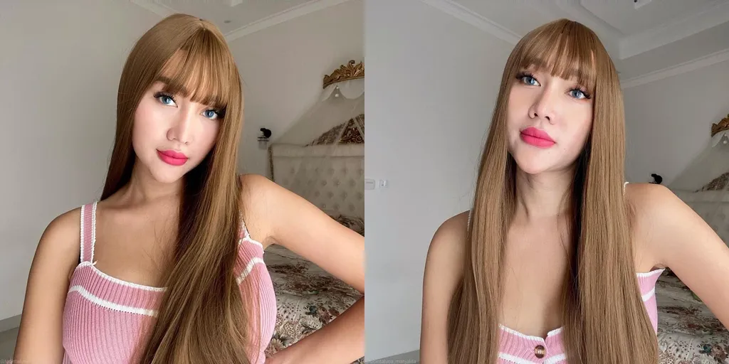 Potret Gaya Rambut Terbaru Lucinta Luna, Mirip Lisa BLACKPINK?