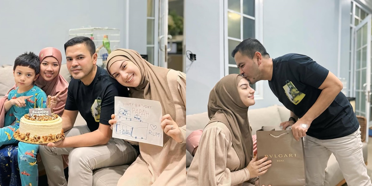 Portrait of Haldy Sabri Receives Birthday Surprise, Irish Bella: Happy Birthday My Husband My Heaven