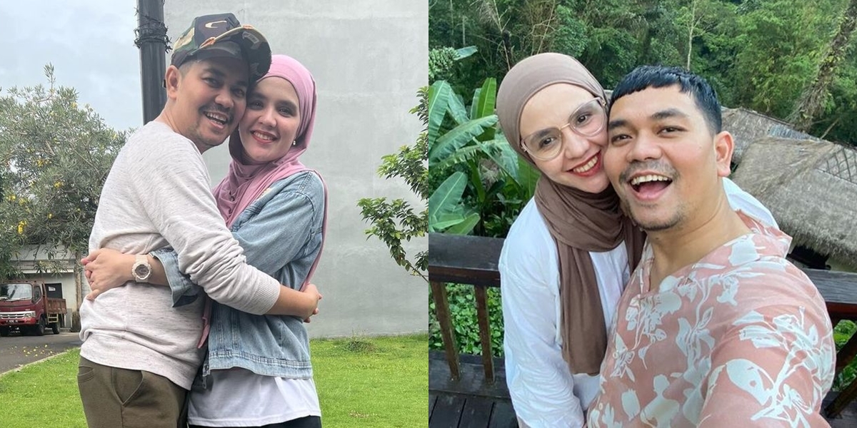 Portrait of Indra Bekti and Aldila Jelita who are rumored to be divorced, no longer following each other and deleting photos together on Instagram