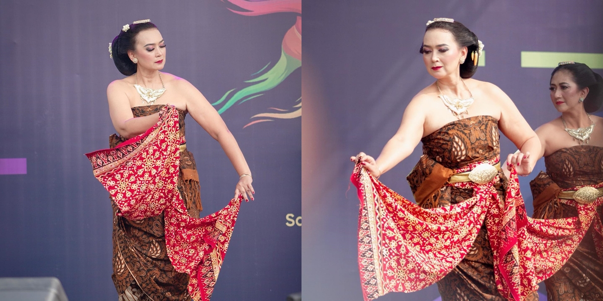 Portrait of Ira Wibowo who is So Graceful and Agile When Performing Javanese Dance, Flooded with Praise from Netizens