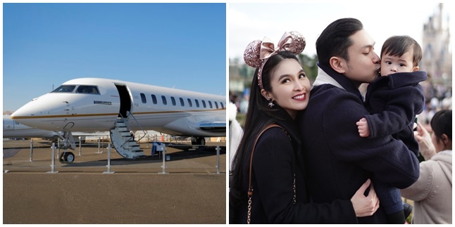 Potret Jet Mewah Anak Sandra Dewi, Harganya Ratusan Miliar 