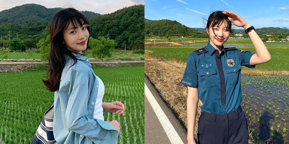 Potret Joy Red Velvet Showcasing Beautiful Visuals in the Rice Field, Fresh Like a Village Girl - Portraying a Police Character in the Latest Korean Drama
