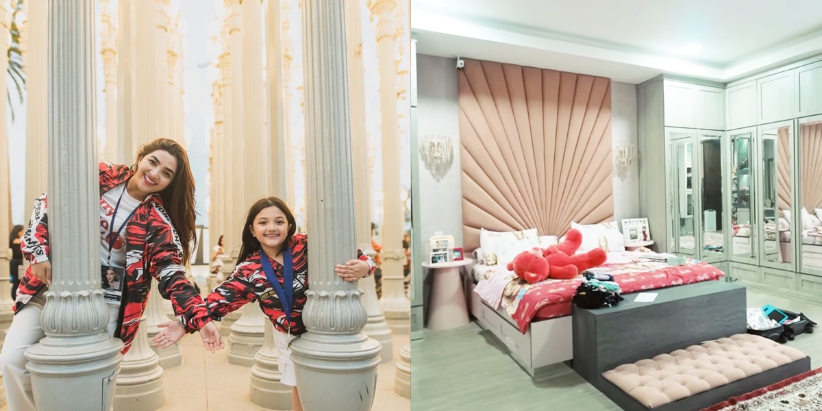 Portraits of Arsy Hermansyah's Room, Anang and Ashanty's Child, Spacious with a Variety of Toys - Branded Bag Cabinet