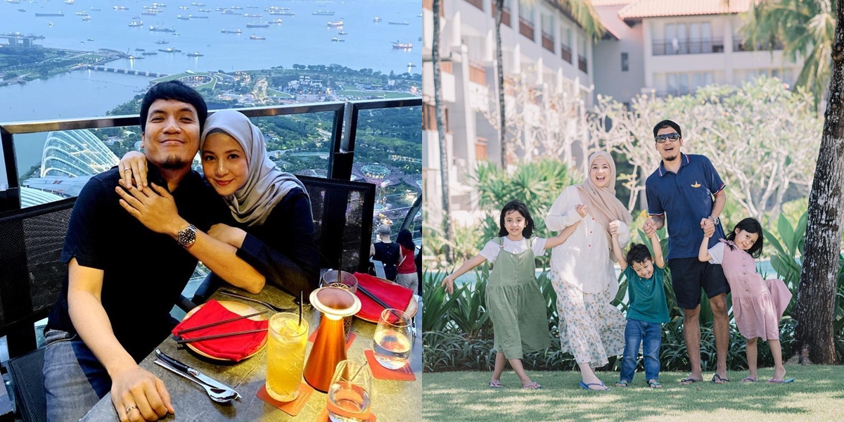 Portrait of the Harmony of Desta and Natasha Rizky's Household Despite a Large Age Gap, Already Married for 10 Years - Happy Together with 3 Children