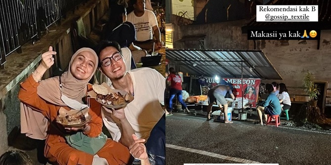 Portrait of Nycta Gina's Family Eating at the Corner with Babysitter, Willing to Queue and Get Polluted